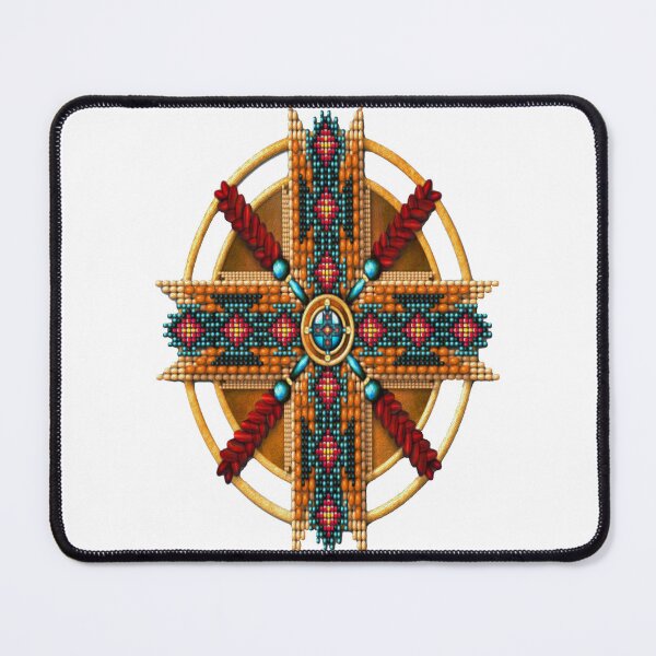 Item preview, Red and Brown Native American Mandala designed and sold by Chapman88.