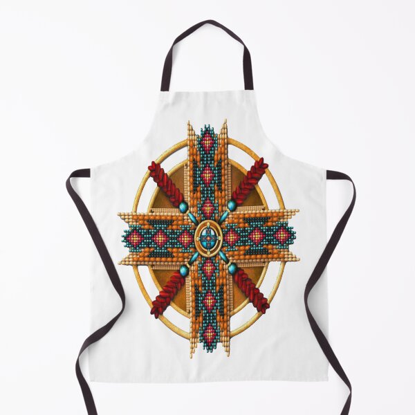 Item preview, Red and Brown Native American Mandala designed and sold by Chapman88.