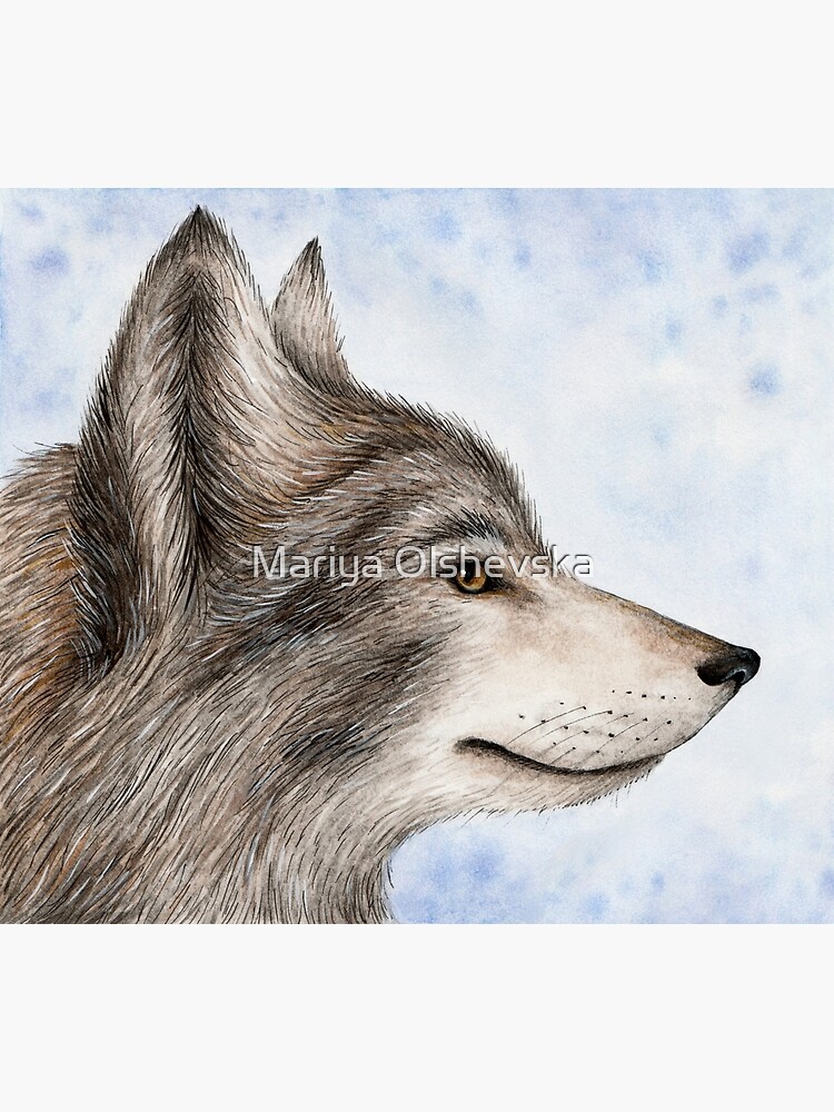 Eastern Canadian Wolf by OzureFlame