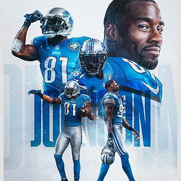 Detroit Lions Child Black Calvin Johnson Player Name & Number T