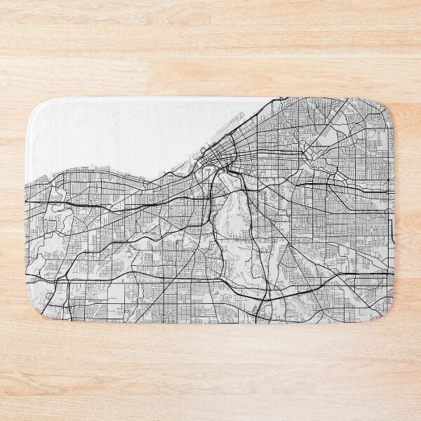 Item preview, Cleveland City Map of Ohio, USA  - Light designed and sold by deMAP.