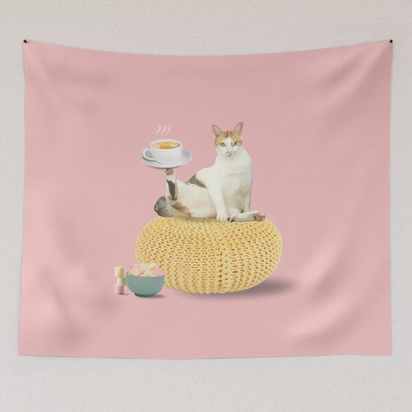 Item preview, Cappuccino Cat designed and sold by leBoosh-Designs.