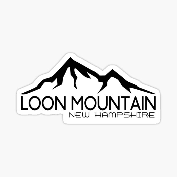DECAL Made From Image Of Vintage Ski Pin Details about   Loon Mountain New Hampshire STICKER 
