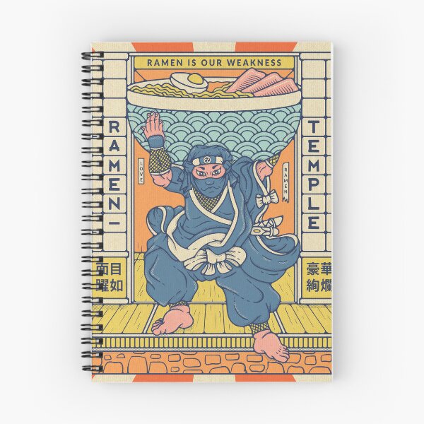 Item preview, Ramen Temple with ninja thief designed and sold by Ryan Paul Ragnni.