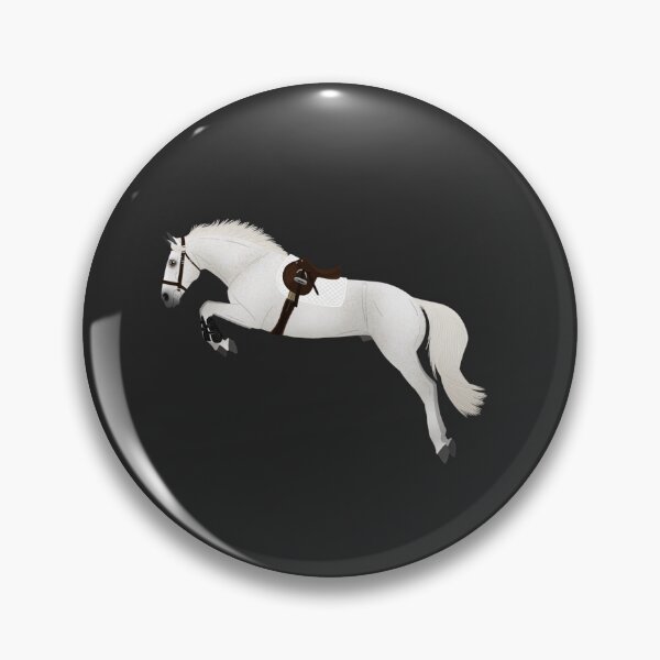 Item preview, Flea Bitten Grey Jumper - Equine Rampaige Sticker designed and sold by ChristianHul.