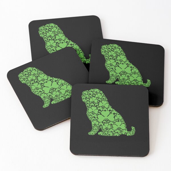 Item preview, Happy Saint Patrick's Day Shamrock Pug Dog  designed and sold by JeremyxLee.