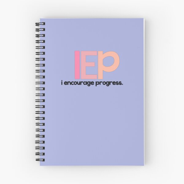 Item preview, iep - i encourage progress Sticker designed and sold by SandraGennrich.