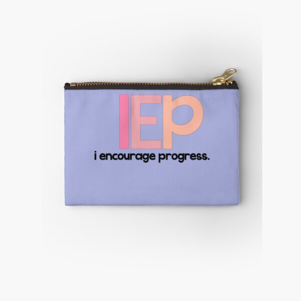 Item preview, iep - i encourage progress Sticker designed and sold by SandraGennrich.