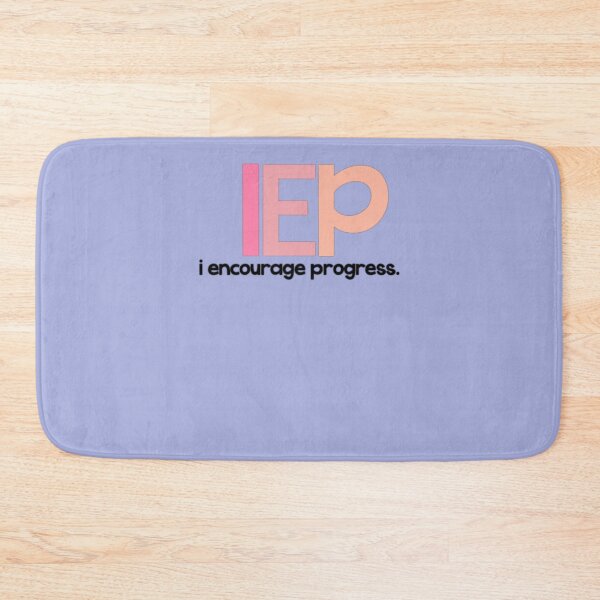 Item preview, iep - i encourage progress Sticker designed and sold by SandraGennrich.