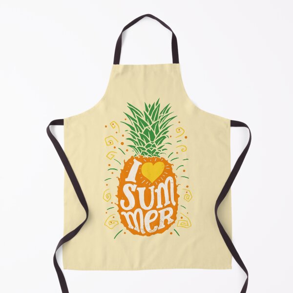 Item preview, I Love Summer. Hawaiian Orange Pineapple Print for a Hawaiian Family Trip designed and sold by PaulLesser.