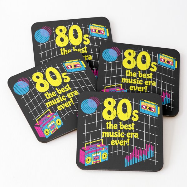 Item preview, Retro 80s: the best music era ever! designed and sold by Happy Puppy Print On Demand.