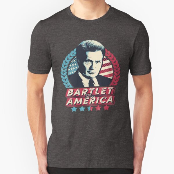 Bartlet For America Slim Fit T-Shirt