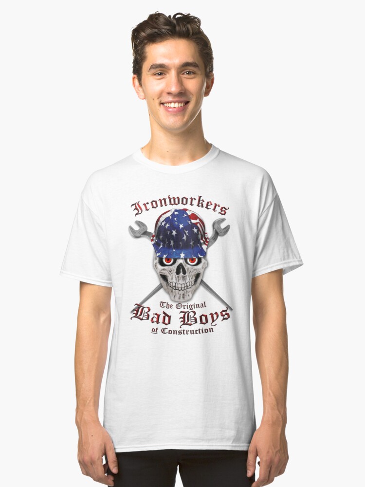 Ironworkers Paid to Get High Long Sleeve T-Shirt Construction Workers Union Tee