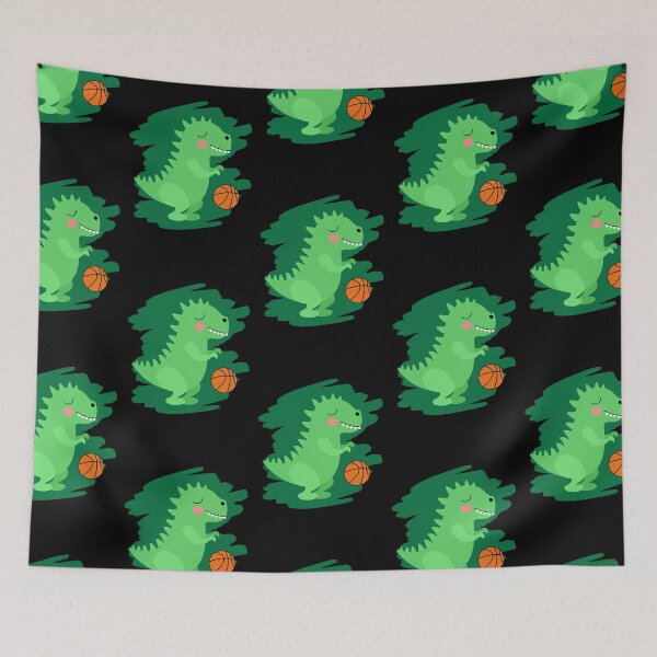 Item preview, Dinosaur Playing Basketball,Dinosaurs Are Awesome designed and sold by FNStuff.
