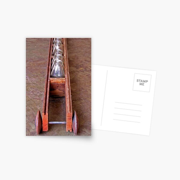 Milk Cart Postcard