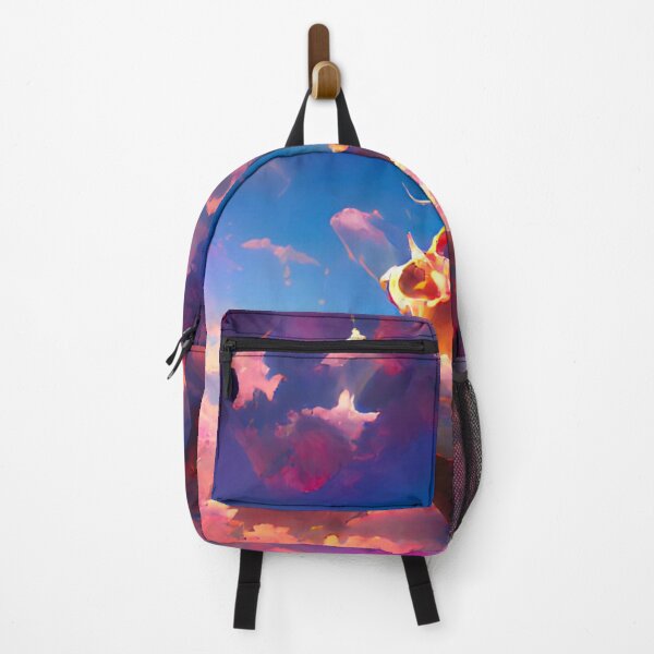Item preview, star with cute clouds in a blue sky designed and sold by RedCactusBloom.