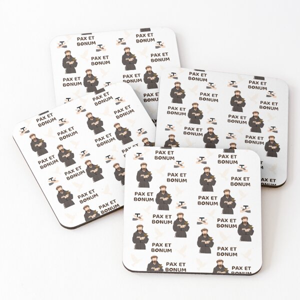 Item preview, St. Francis Of Assisi - Pax et Bonum designed and sold by Klawisdesign.