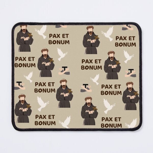 Item preview, St. Francis Of Assisi - Pax et Bonum designed and sold by Klawisdesign.