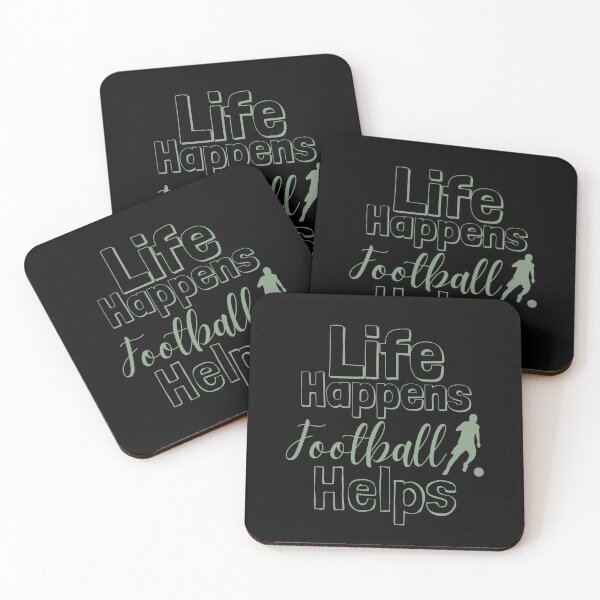 Item preview, Life Happens Football Helps -basil designed and sold by BTCelebration.