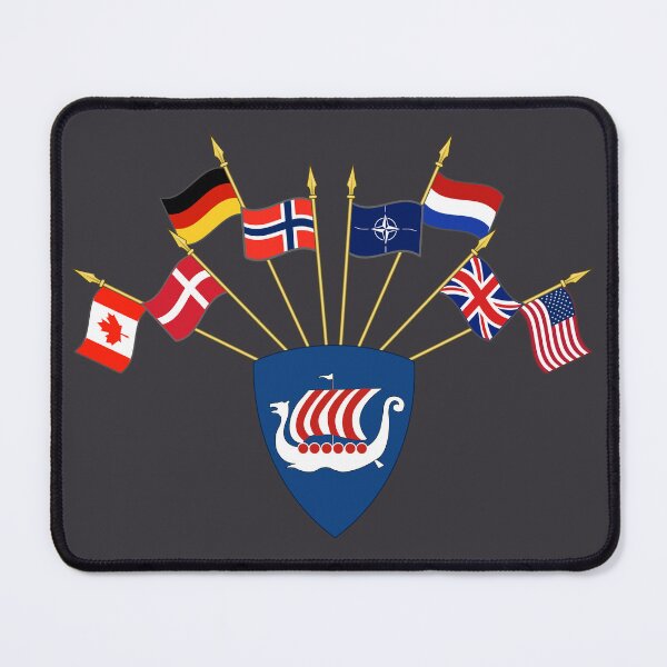 Item preview, Allied Forces Northern Europe (NATO - Historical) designed and sold by wordwidesymbols.
