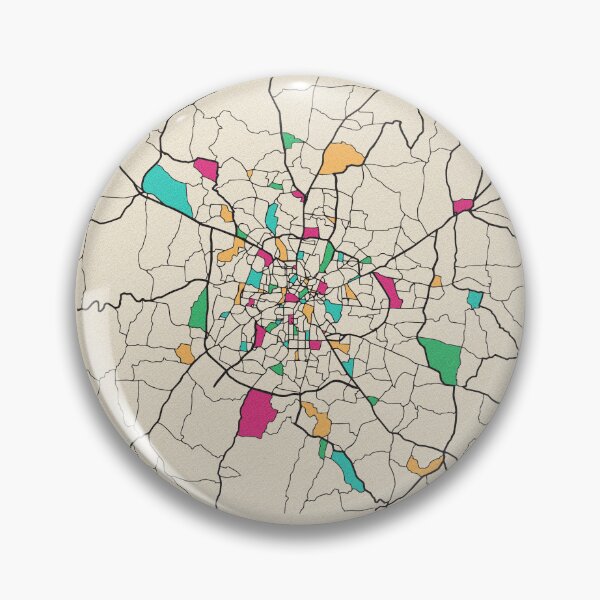 Item preview, Bangalore, India Street Map designed and sold by A Deniz Akerman.