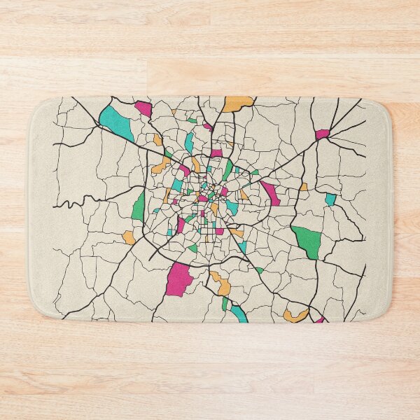 Item preview, Bangalore, India Street Map designed and sold by A Deniz Akerman.