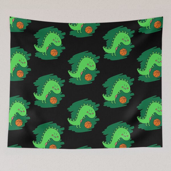 Item preview, Dinosaur Playing Basketball,Dinosaurs Are Awesome designed and sold by FNStuff.