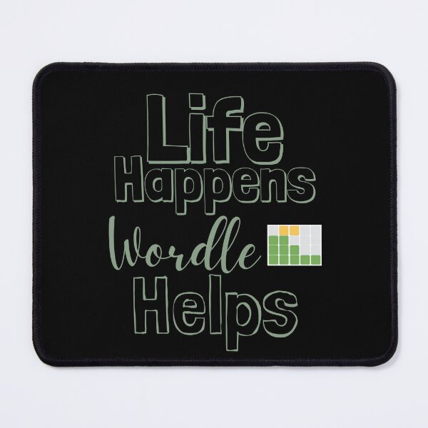 Item preview, Life Happens Wordle Helps - basil designed and sold by BTCelebration.