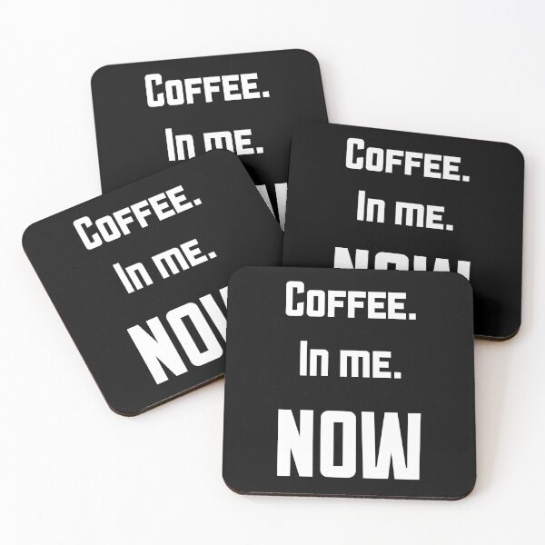 Item preview, Coffee. In me. NOW - White designed and sold by RiciPaneto.