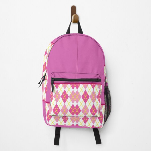 Item preview, Argyle Pattern Print Pink Grey White Wine Plum Vintage Retro Atomic Age Mid Mod Golf Punk designed and sold by Shayna Westfall.