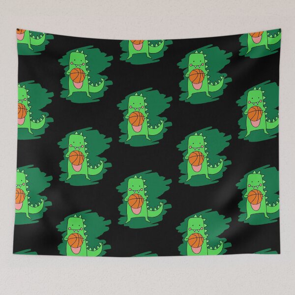 Item preview, Dinosaur Playing Basketball,Dinosaurs Are Awesome designed and sold by FNStuff.