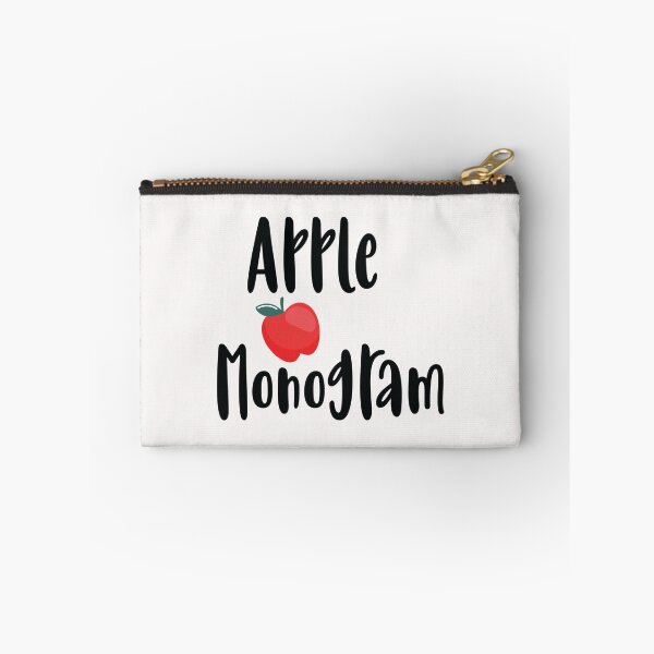 Item preview, Apple Monogram designed and sold by AuroraApparel.