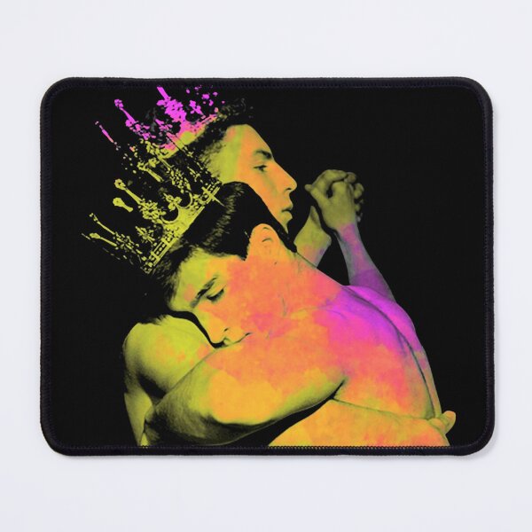 Item preview, Two Men Dancing Pop Art In Pink designed and sold by GAYPOPART.