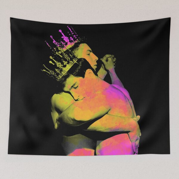 Item preview, Two Men Dancing Pop Art In Pink designed and sold by GAYPOPART.
