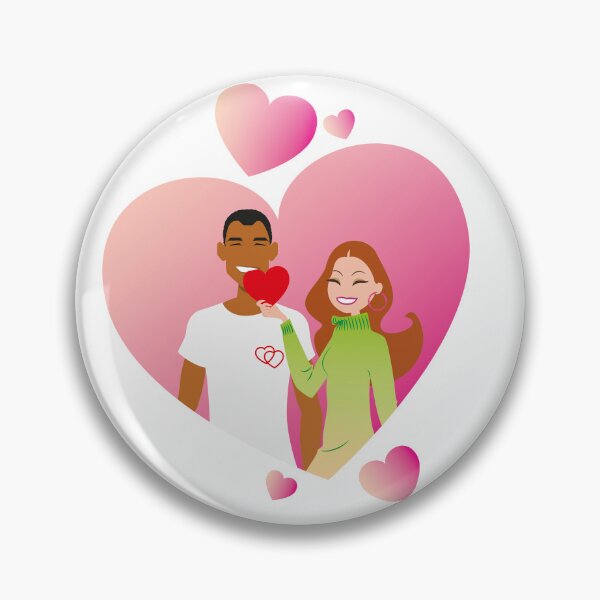 Item preview, interracial couple designed and sold by ladstudio.