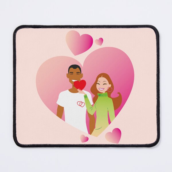 Item preview, interracial couple designed and sold by ladstudio.