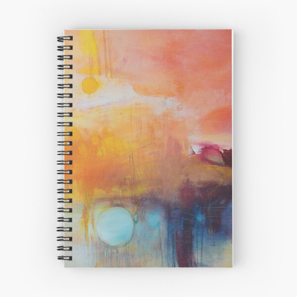 Item preview, Blue Lake,Orange Abstract Giclee print,Orange Blue Giclee,Abstract Painting,Large Abstract Painting,Red Blue Art Print,Pink wall art designed and sold by AndradaArt.