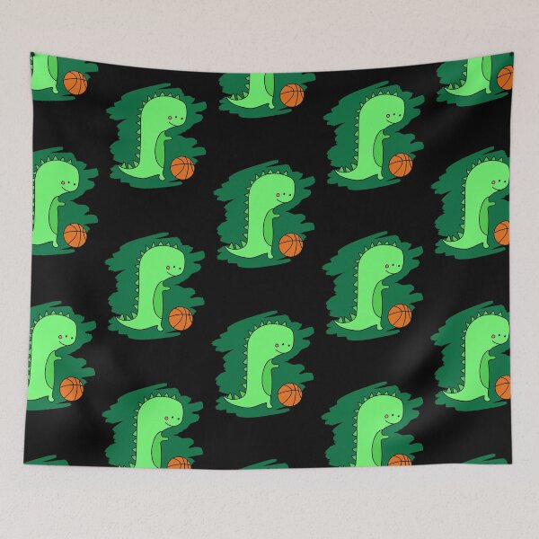 Item preview, Dinosaur Playing Basketball,Dinosaurs Are Awesome designed and sold by FNStuff.