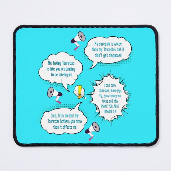 Item preview, Tourette Syndrome Awareness Sarcastic Reply Come Back Lines Fun Pack - Tourettes  designed and sold by MJDezigns.