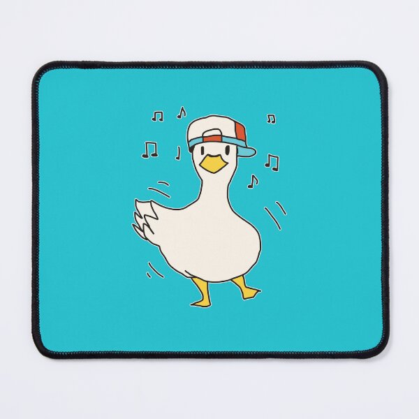 Item preview, Shuba Dancing Duck Meme Funny Cute Duck Wearing Hat Sticker designed and sold by StefanFuchs.