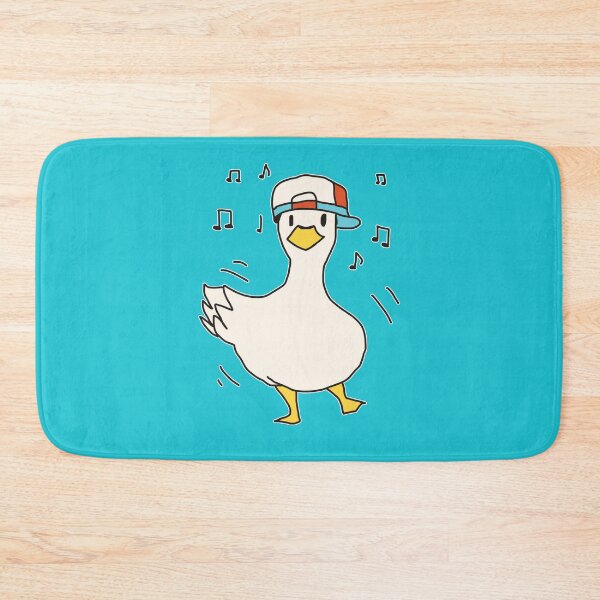 Item preview, Shuba Dancing Duck Meme Funny Cute Duck Wearing Hat Sticker designed and sold by StefanFuchs.