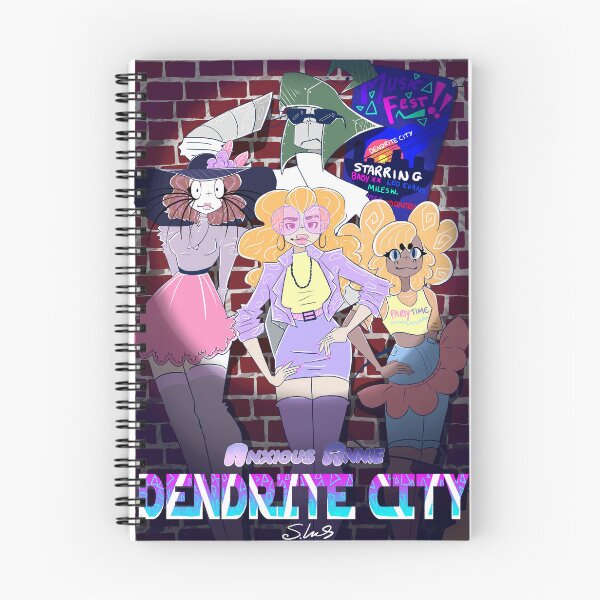 Item preview, Anxious Annie - Dendrite City Poster  designed and sold by Ryaartt.