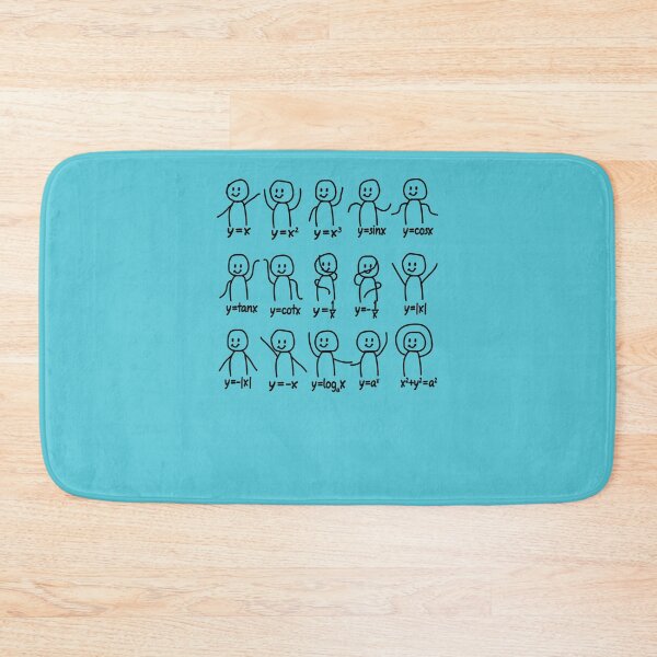 Item preview, Funny Algebra Dance Graph Figures Math Equation  Sticker designed and sold by NickRichli.