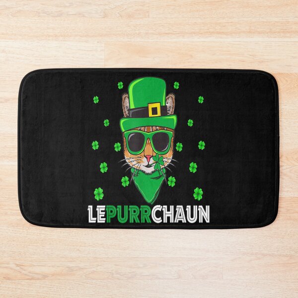 Item preview, Cute Lepurrchaun Leprechaun Cat Lover Saint Patrick's Day designed and sold by vyqecakace443.