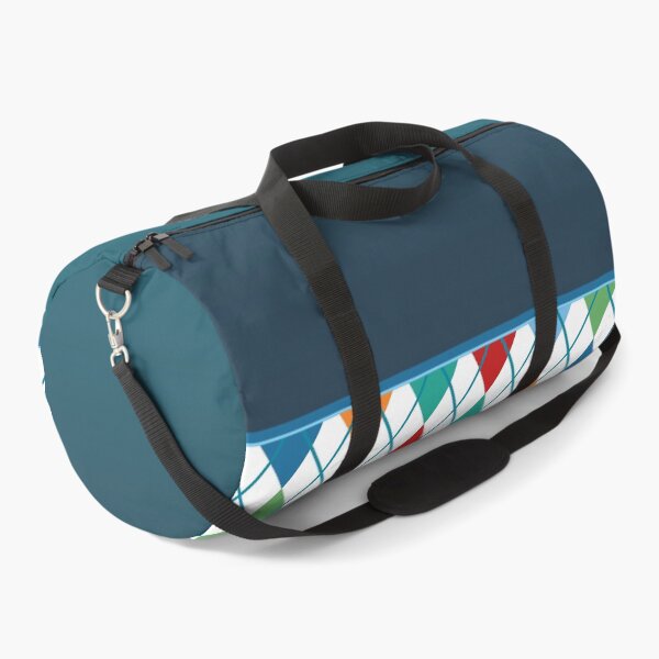 Item preview, Argyle Pattern Print Gold Red Blue White Green Teal Vintage Retro Atomic Age Mid Mod Golf Punk designed and sold by Shayna Westfall.