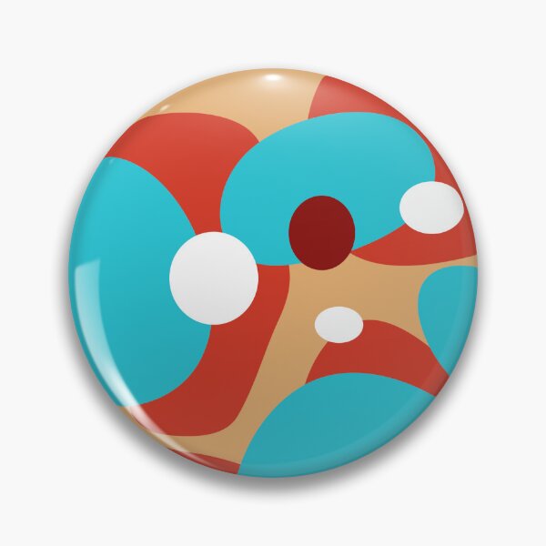 Item preview, blue and red abstract art pattern designed and sold by achintha prabash.
