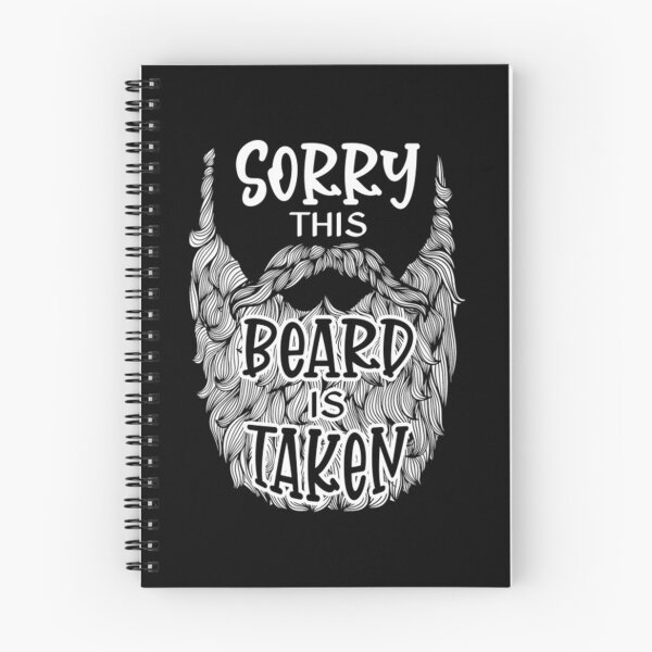 Item preview, Sorry This Beard Is Taken Funny Bearded Man Valentines designed and sold by BufFord71.