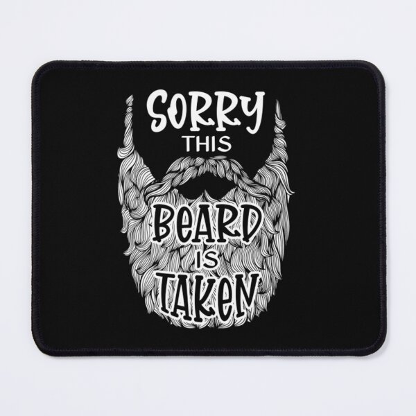 Item preview, Sorry This Beard Is Taken Funny Bearded Man Valentines designed and sold by BufFord71.