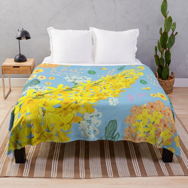 Item preview, Many Sunny Yellow Flowers designed and sold by leBoosh-Designs.