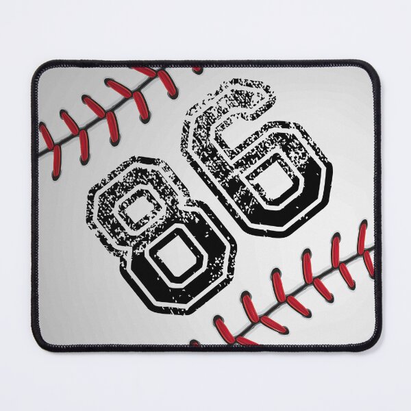 Item preview, Baseball ball number 86, eighty six  designed and sold by TheCultStuff.
